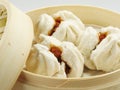 Fresh BBQ Pork Buns Royalty Free Stock Photo