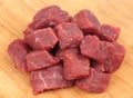 Fresh   beef   cut Royalty Free Stock Photo