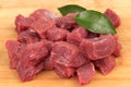 Fresh   beef   cut Royalty Free Stock Photo