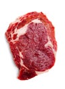 Fresh Beef Ribeye Steak Royalty Free Stock Photo