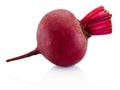 Fresh beetroot isolated on white background Royalty Free Stock Photo