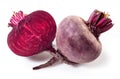 Fresh beetroot isolated on white background Royalty Free Stock Photo