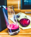 Fresh beetroot juice