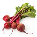 Fresh beets isolated on transparent background Royalty Free Stock Photo