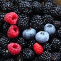 Fresh berries. Royalty Free Stock Photo