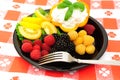 Fresh Berry And Cottage Cheese Salad