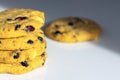 Fresh Biscuits With Dried Fruit Royalty Free Stock Photo