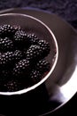 Fresh blackberries