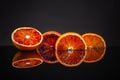 Fresh blood orange Royalty Free Stock Photo