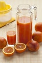 Fresh blood orange juice Royalty Free Stock Photo