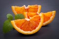 Fresh blood oranges Royalty Free Stock Photo