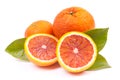 Fresh blood oranges Royalty Free Stock Photo