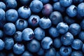 Fresh blueberries background