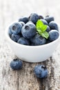 Fresh blueberries Royalty Free Stock Photo