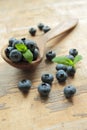 Fresh blueberries fruits