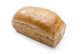 Fresh bread isolated on white background Royalty Free Stock Photo