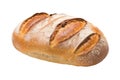 Fresh Bread Loaf Isolated on White Background Royalty Free Stock Photo