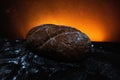 fresh bread oven light Bread Wheat And Flour Royalty Free Stock Photo