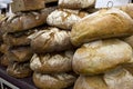 Fresh Bread and Rolls at Fair Royalty Free Stock Photo