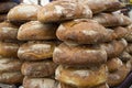 Fresh Bread and Rolls at Fair Royalty Free Stock Photo