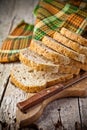 Fresh bread slices Royalty Free Stock Photo