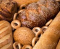 Fresh bread still life Royalty Free Stock Photo