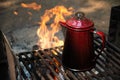 Fresh Brewing Camp Fire Coffee