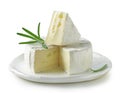 Fresh brie cheese Royalty Free Stock Photo