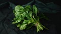 Vibrant Green Spinach Bunch