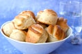 Fresh buttery scone Royalty Free Stock Photo