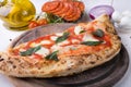 Fresh calzone pizza