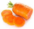 Fresh carrot. Royalty Free Stock Photo