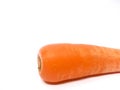 fresh carrot isolated on white background Royalty Free Stock Photo