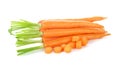 Fresh carrots, baby carrot