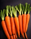 Fresh carrots