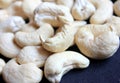 Fresh cashew nuts Royalty Free Stock Photo