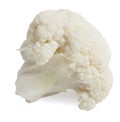 Fresh cauliflower cabbage vegetable on white background Royalty Free Stock Photo