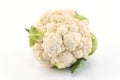 Fresh cauliflower isolated on white