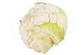 Fresh cauliflower isolated on white background Royalty Free Stock Photo