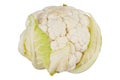 Fresh cauliflower isolated on white background Royalty Free Stock Photo