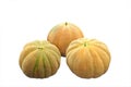 Fresh Charentais melons Royalty Free Stock Photo