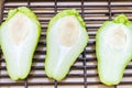 Fresh Chayote fruit Royalty Free Stock Photo