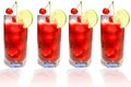 Fresh cherry juice