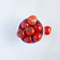 Fresh cherry tomatoes Royalty Free Stock Photo