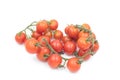 Fresh cherry tomatoes on the vine large bunch Royalty Free Stock Photo