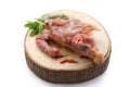 Fresh chicken bone for stock soup Royalty Free Stock Photo