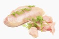 Fresh chicken meat Royalty Free Stock Photo