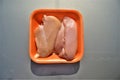 Fresh chickens ready before grill. Royalty Free Stock Photo