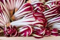 Fresh chicory on the market