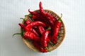Fresh Chili Peppers Royalty Free Stock Photo